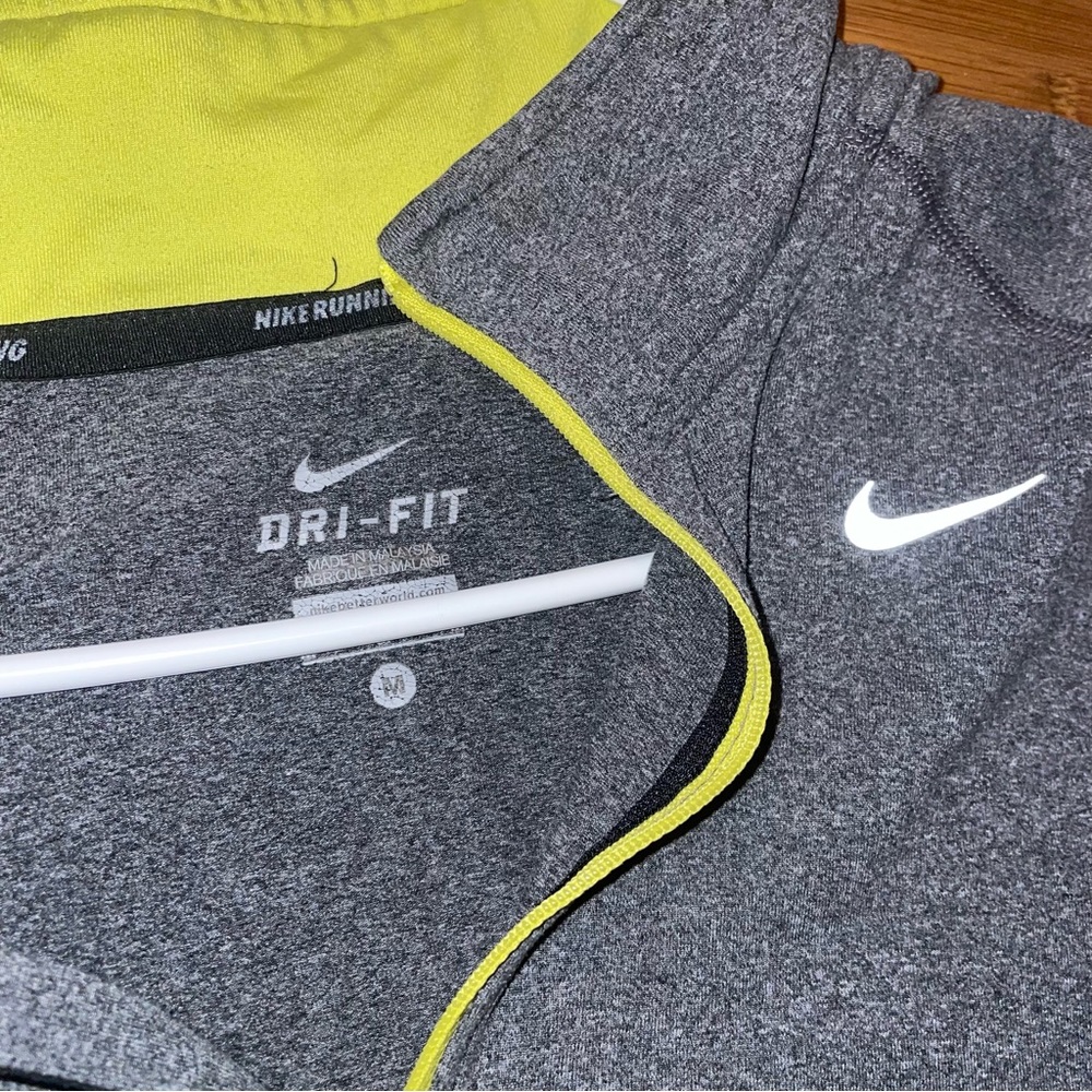 Nike dri fit jacket half zip